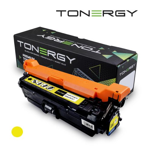 Tonergy Compatible Toner Cartridge HP 504A CE252A CANON 2644B002AA CRG-723 Yellow, 7K