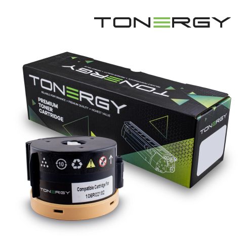 Tonergy Compatible Toner Cartridge XEROX 106R02182 Black, 2.2k
