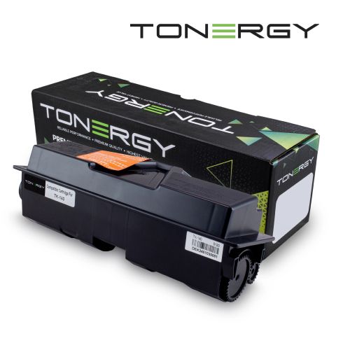 Tonergy Compatible Toner Cartridge KYOCERA TK-140 TK-141 TK-142 TK-144 Black, 4k