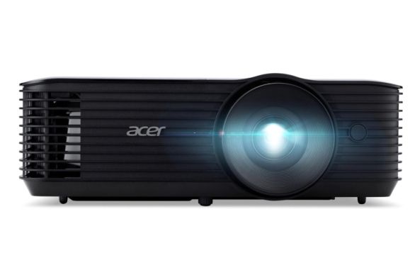 Multimedia projector Acer Projector X129H, DLP, XGA (1024x768), 4800 ANSI Lumens, 20000:1, 3D, HDMI, VGA, RCA, Audio in, DC Out (5V/2A, USB-A), Speaker 3W, Bluelight Shield, LumiSense, 2.8kg, Black + Acer Nitro Gaming Mouse Retail Pack