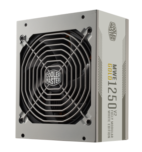 Power Supply Cooler Master MWE GOLD 1250W - V2 ATX 3.0 WHITE, 80+ GOLD