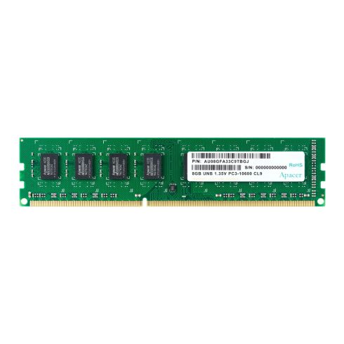 Apacer памет RAM 4GB DDR3 DIMM 512x8 1333MHz - AU04GFA33C9TBGC