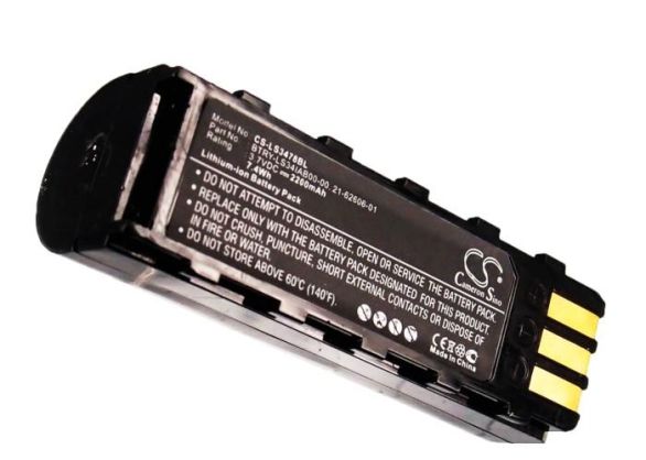 Camera Battery for  barcode scanner Honeywell 8800, Symbol LS3478 BTRY-LS34IAB00-00   LiIon  3.7V 2200mAh Cameron Sino