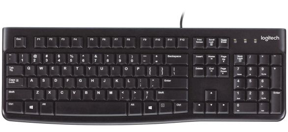 Standard keyboard Logitech K120, US