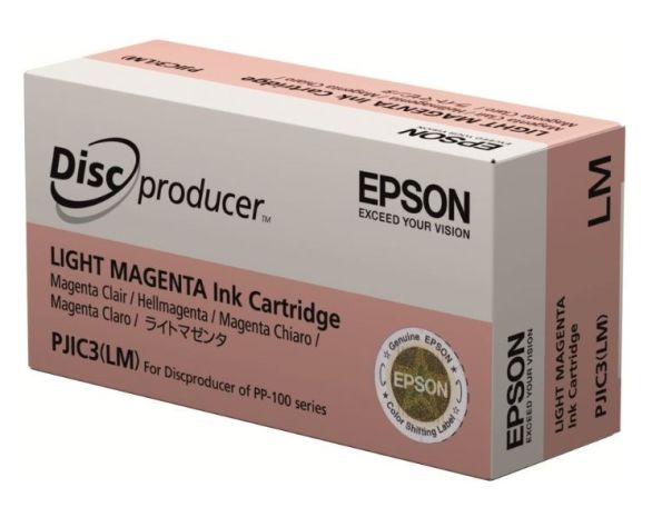 Консуматив Epson Discproducer Ink PJIC7(LM), Light Magenta