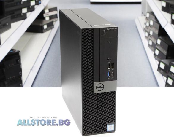 Dell OptiPlex 7050, Intel Core i5, 8192MB DDR4, 128GB 2.5 Inch SSD, Slim Desktop, Grade A