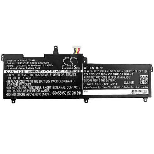 Laptop Battery ASUS GL702  C41N1541 LiPo 15.2V 4800mAh CAMERON SINO