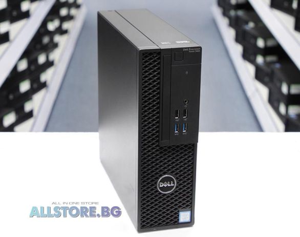 Dell Precision Tower 3420, Intel Xeon Quad-Core E3, 16GB DDR4, 256GB 2.5 Inch SSD, Slim Desktop, Grade A