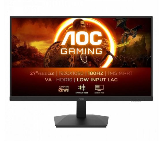AOC C27G4ZXU 27inch 1920x1080 0.3ms 2xHDMI DP USB Black/Grey