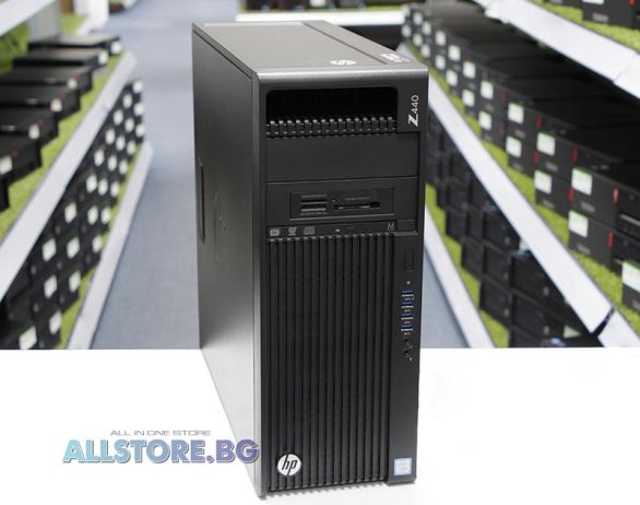 HP Workstation Z440, Intel Xeon Quad-Core E5, 16GB RDIMM DDR4, 256GB SATA, Tower, Grade A