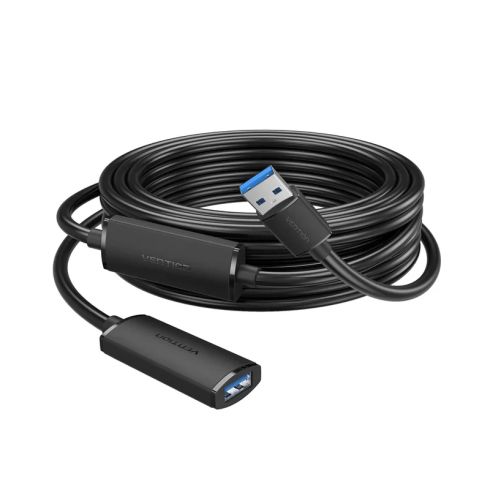 Vention USB 3.0 AM / AF Active Extension Cable 5M Black - CBMBJ