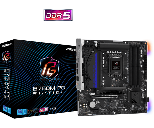 ASROCK B760M PG RIPTIDE /D5