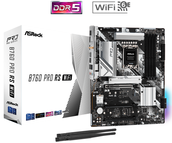 ASROCK B760 PRO RS WIFI /D5