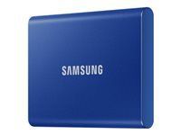 SAMSUNG Portable SSD T7 1TB external USB 3.2 Gen 2 Indigo Blue