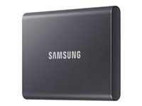 SAMSUNG Portable SSD T7 1TB extern USB 3.2 Gen 2 Titan Grey