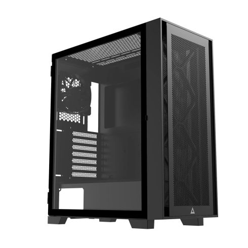 Montech AIR 1000 LITE, Mid-tower Case, TG, 3x120mm Fans, Black