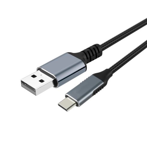 VCom Кабел USB 3.1 Micro type C / USB 2.0 AM Black - CU405M-1.8m