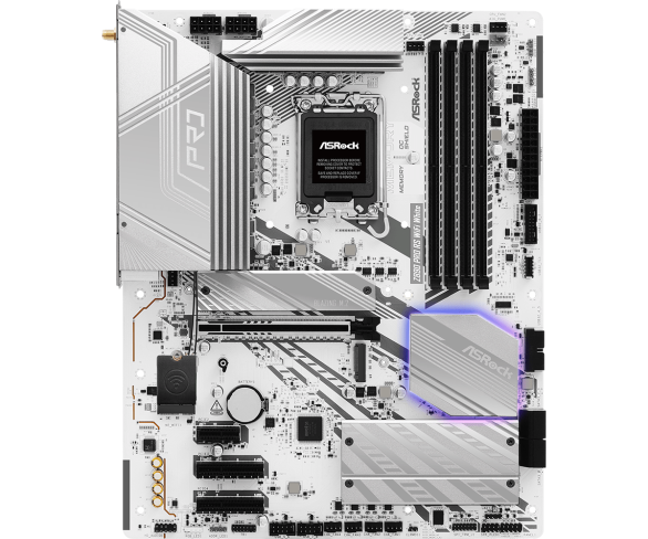 Motherboard ASRock Z890 Pro RS WIFI White, LGA 1851