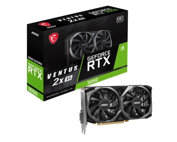 MSI RTX3050 VEN 2X XS WH 8G OC