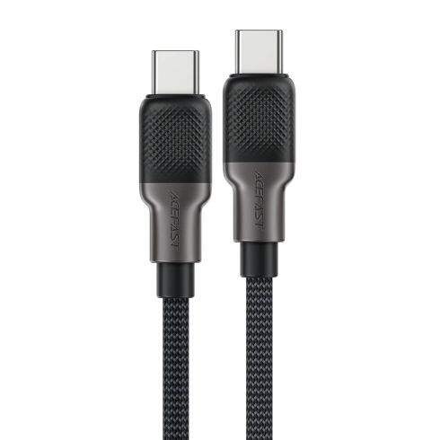 Acefast USB-C to USB-C Cable 60W Silicone braid 1.2m - C10-03 - Black