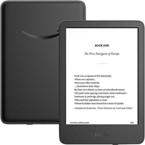 eBook четец Kindle Touch 6", 16GB, 2024, 11 генерация, Black