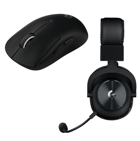 Bundle Gaming Mouse and Headset Combo Logitech G Pro X Superlight and Logitech G Pro Headset