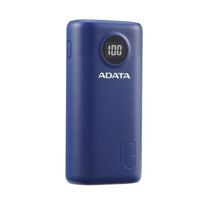 ADATA P10000 HIZLI ŞARJ MAVİ