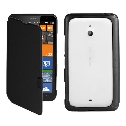 NOKIA 520 FLIP COVER BLACK