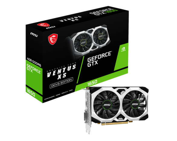 MSI GTX1650 D6 VENTUS XS OCV3