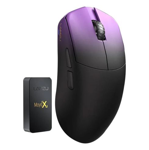 Lamzu MAYA X 8K - Wireless Gaming Mouse - Purple Shadow