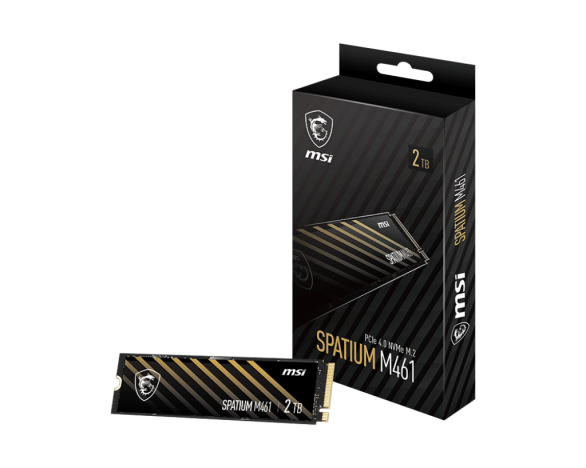 MSI SSD SPATIUM M461 2T PCIE 4