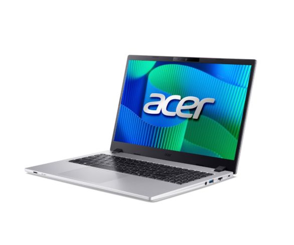 Лаптоп Acer Travel Mate P2 TMP215-55-TCO-5250,Intel Core i5-1334U(3.4GHz up to 4.6Ghz, 12MB), 15.6" FHD IPS SlimBezel, 1*16GB DDR5 (1 slot free), 512GB PCIe NVMe SSD, Intel UHD Graphics, Wifi 6E,BT 5.1, Win PRO 64 bit, Silver, 3Y