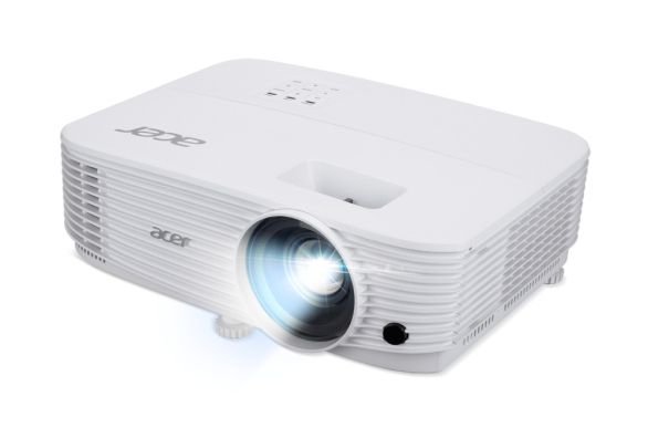 Мултимедиен проектор Acer Projector X1526, DLP, WXGA (1920x1080), 4000 ANSI Lm, 13 000:1, 3D ready, 2xHDMI, USB (Type A)x 1, RCA, RS232, PC Audio (3.5mm mini jack) x 1, DC Out (5V/1A), Lamp life up to 20 000h, Auto keystone, Speaker 1x3W, 2.4kg, White