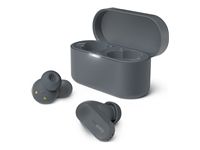 PHILIPS True Wireless Earbuds IPX4 Make calls using a single earbud Up to 24 hours play time gray