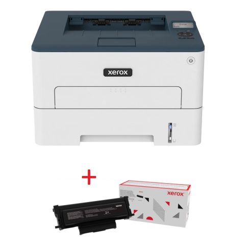 Лазерен принтер Xerox B230 Printer + Xerox Standard Toner Cartridge 3000 pages B230 / B225 / B235