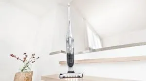 Aspirator Bosch BBH3ALL28, Aspirator cu mâna fără fir 2 în 1 Flexxo Gen2 28Vmax, Seria 4, accesorii încorporate, Alb