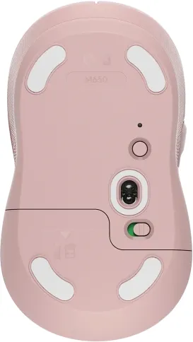 Mouse fără fir Logitech Signature M650 L - Rose, USB