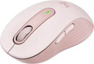 Mouse fără fir Logitech Signature M650 L - Rose, USB
