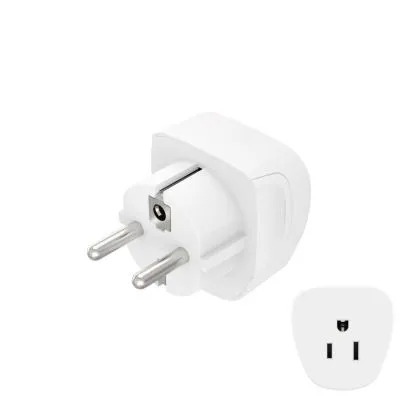 Adaptor Hama Travel US - UE tip A și tip B, 3 pini, pentru dispozitive din America și Canada