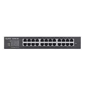 Switch ZyXEL GS1900-24E v3, 24-port GbE L2 Smart Switch, desktop, fanless