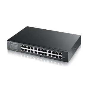 Switch ZyXEL GS1900-24E v3, 24-port GbE L2 Smart Switch, desktop, fanless