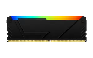 Memorie Kingston FURY Beast Black RGB 64GB(4x16GB) DDR4 3200MHz CL16 1Rx8 KF432C16BB2AK4/64