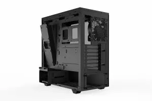 liniște! PURE BASE 500DX Negru, ATX/M-ATX/Mini-ITX, 3x Pure Wings 2 140mm, Iluminare ARGB, 1x USB 3.2 Gen. 1, 1x USB 3.2 Gen. 2 Tip C, Mic + Audio, 3 ani garanție