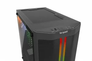 liniște! PURE BASE 500DX Negru, ATX/M-ATX/Mini-ITX, 3x Pure Wings 2 140mm, Iluminare ARGB, 1x USB 3.2 Gen. 1, 1x USB 3.2 Gen. 2 Tip C, Mic + Audio, 3 ani garanție