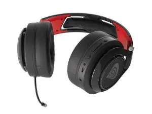Headphones Genesis Gaming Headset SELEN 400 with Microphone Wireless Black-Red