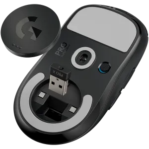 LOGITECH G PRO X SUPERLIGHT Wireless Gaming Mouse - BLACK - EER2