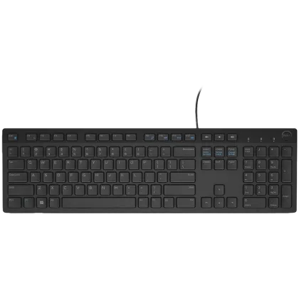 Keyboard Dell KB216 Multimedia, US International (QWERTY), Black