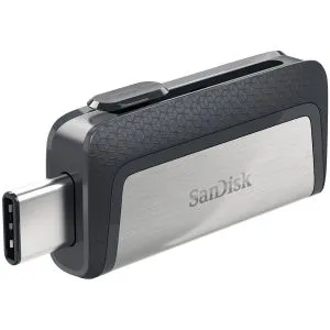 SanDisk Ultra Çift Sürücülü USB Tip-C Flash Sürücü 32 GB, EAN: 619659142049