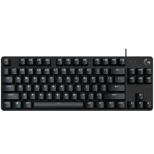 LOGITECH G413 TKL SE Corded Mechanical Gaming Keyboard - BLACK - US INT'L - USB - TACTILE