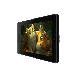 Tableta grafica HUION Kamvas Pro 13, USB-C, Negru/Silver